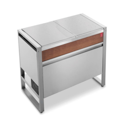 Table Oasi 97 + Plan de Travail Inox - PLANET