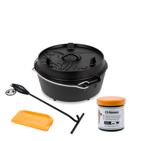 Pack + Marmite en Fonte Ft4.5-T Surface Plane - PETROMAX