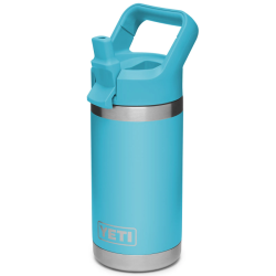Rambler Jr 12 Oz Bouteille Enfant Bleu Clair - YETI de profil