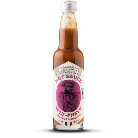 Sauce MARTIN Pha yu ( Galanga et Combava ) 6/12 100ml