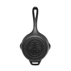 dessous de la Casserole en Fonte avec Couvercle kr1