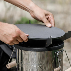Support plancha pour poêle fusée - PETROMAX