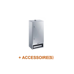 Pack + Fumoir Inox Porte Charnières H85 x L39 x P28