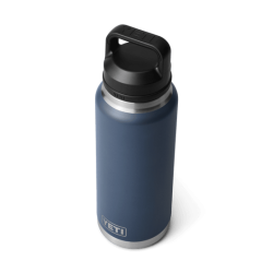 Bouteille Rambler 75 cl Navy vue du dessus fermée - YETI