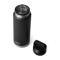Bouteille Rambler 1 L Black  vue de dessus ouverte - YETI