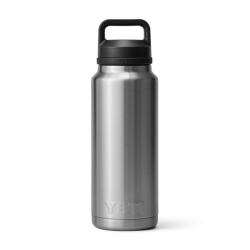 Bouteille Rambler 1L Inox vue de face - YETI