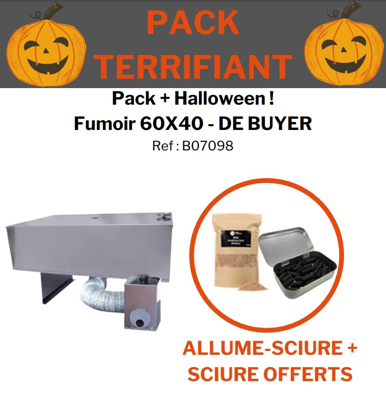 Pack + Halloween Fumoir 60X40 - DE BUYER