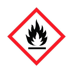 pictogramme indiquant que le bio-éthanol est inflammable