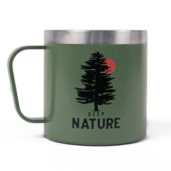 Mug Beaver Vert Forêt -...