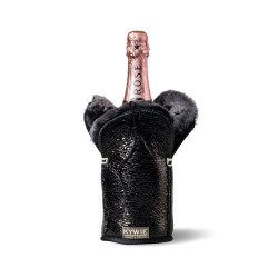 Rafraichisseur Champagne Cooler KYWIE Black Sparkle