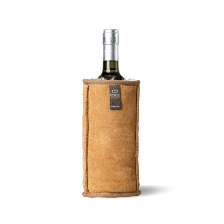 Rafraichisseur Wine Cooler KYWIE Camel Suede