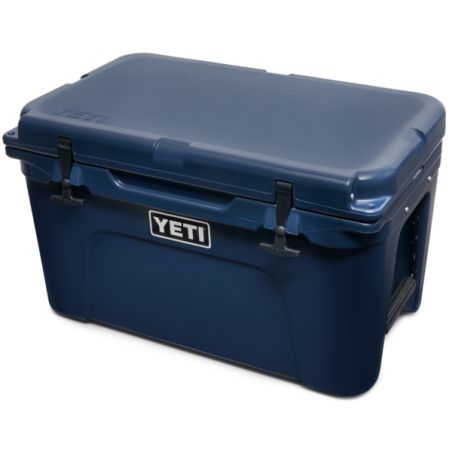 Glacière Tundra 45 Navy - YETI fermée de coté