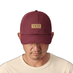 Casquette de Baseball Logo en Cuir - YETI