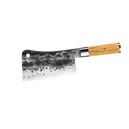 Feuille de Boucher FORGED Manche Bois d'Olivier