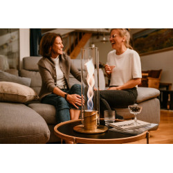 Spin 1200 Gold Table Top sur table