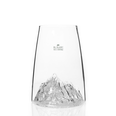 Verre Design Topographic MONT BLANC - ALASKAN MAKER