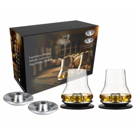 Coffret Expérience Duo Whisky + 2 Socles - PEUGEOT