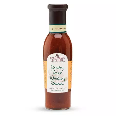 Sauce BBQ Pêche Grillée et Whiskey