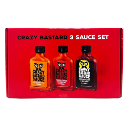 3 Sauces Set "HOT" - CRAZY...