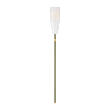 lampadaire vert sauge seul