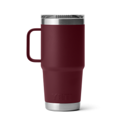 Rambler 20 oz travel mug Wild Vine Red YETI vue de dos