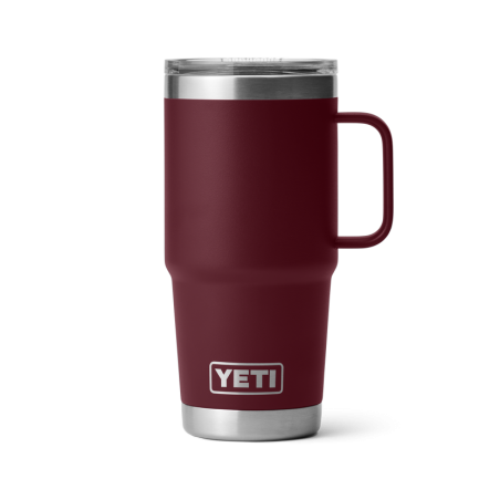 Rambler 20oz travel mug Wild Vine Red YETI vue de face