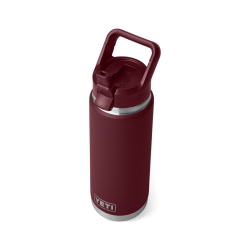Rambler 768ml bottle Wil Vine Red Yeti bouchon déplié