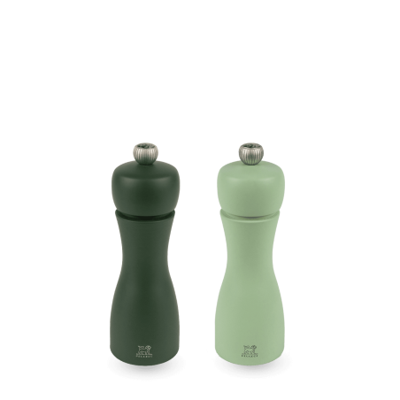 Duo Moulins Sel & Poivre Tahiti Vert EAU 15cm - PEUGEOT