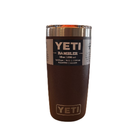 Mug Rambler Tumbler 10 Oz 296 ml Wetlands Brown - YETI