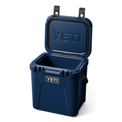 Glacière Roadie 24 Navy ouverte - YETI