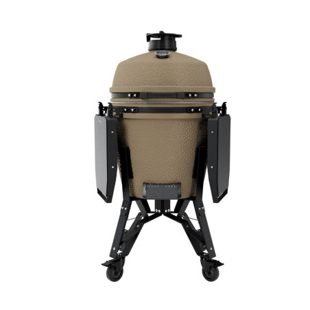 Barbecue Kamado PRO LARGE ALPINE GREEN vue de face