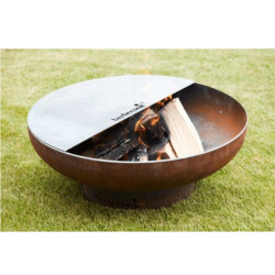 1/2 Plancha Acier Carbone pour Brasero Jack 75 & Modern 75 - BARBECOOK