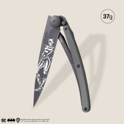 Deejo 37g, Aluminium gris...