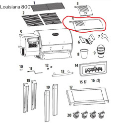 Deflecteur louisiana 800...