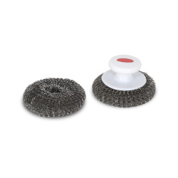 2 Boules Inox + Poignee -...
