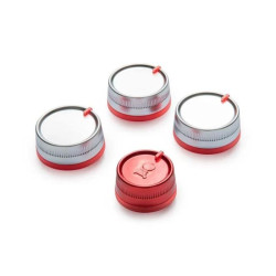 Lot de boutons 3 gris 1...