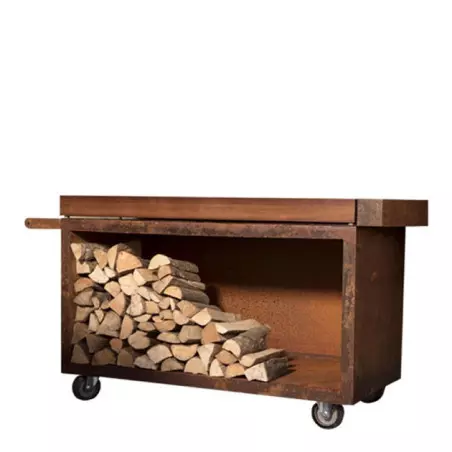 MISE EN PLACE TABLE 135 PRO BOIS TECK