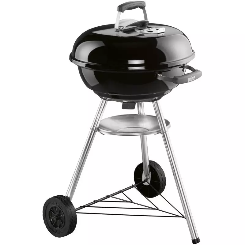 BARBECUE CHARBON WEBER COMPACT KETTLE 47CM BLACK