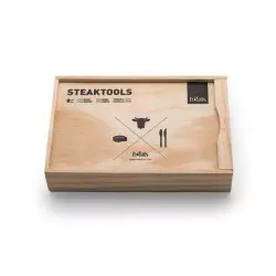 Steaktools Inox Coffret Bois