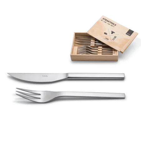 Steaktools Inox Coffret Bois