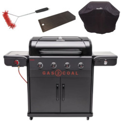 Pack + Barbecue Hybride Gaz...
