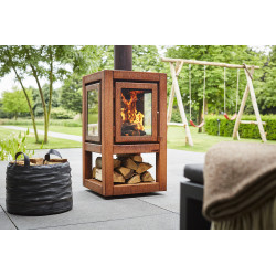 cheminée d'exterieur QUARUBA XL RB73 Le Studio Outdoor