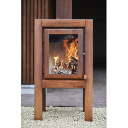 Cheminée d'exterieur QUARUBA XL RB73 Le Studio Outdoor