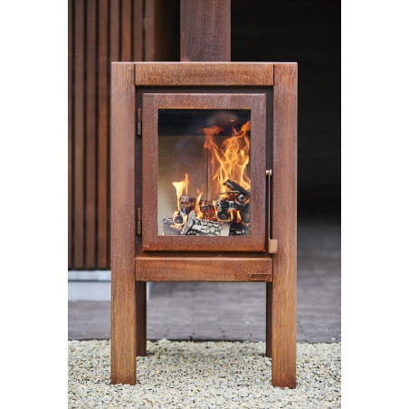 Cheminée d'exterieur QUARUBA XL RB73 Le Studio Outdoor