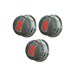 Lot de 3 boutons Weber...