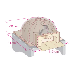 Four à Pizza en Bois