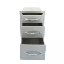 Tiroirs ouverts Triple (36cm) Réf. B-Td18