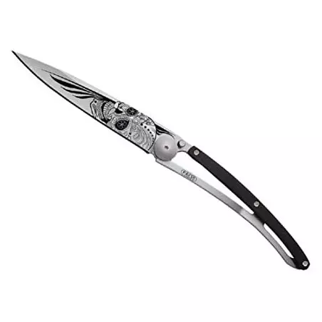 Couteau DEEJO Tatoo 37G - Crane - Ebene