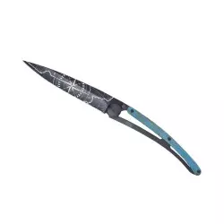 Couteau DEEJO Black 37G Hêtre Bleu Terra Incognita