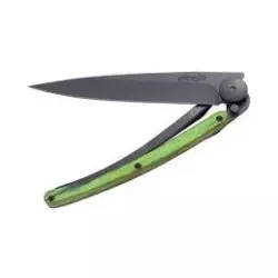 Couteau DEEJO Black 37G Hêtre Vert Arbre